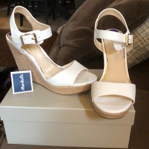 Jessica Simpson white sandals. Size 8.5